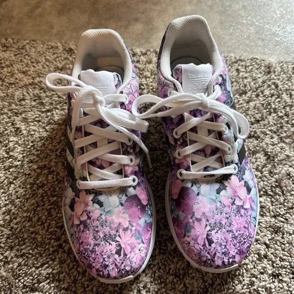 adidas gazelle silver green womens Flower Power main image 1